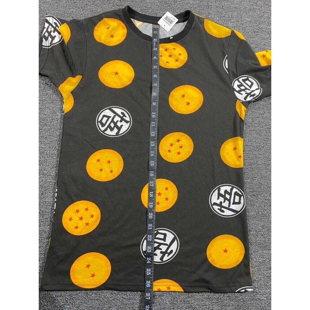 Dragon Ball Z Bird Studio Black Allover Print T-Shirt Lightweight Men's Size S - Picture 5 of 12